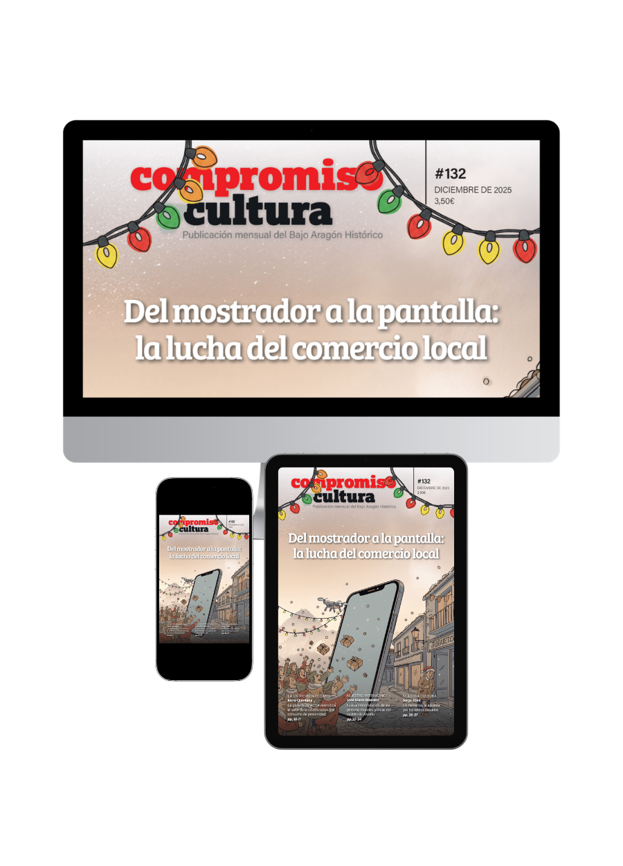 Revista digital en tablet