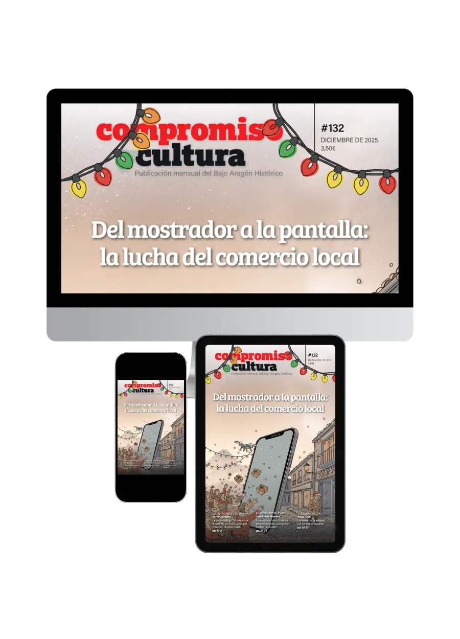 Revista digital en tablet