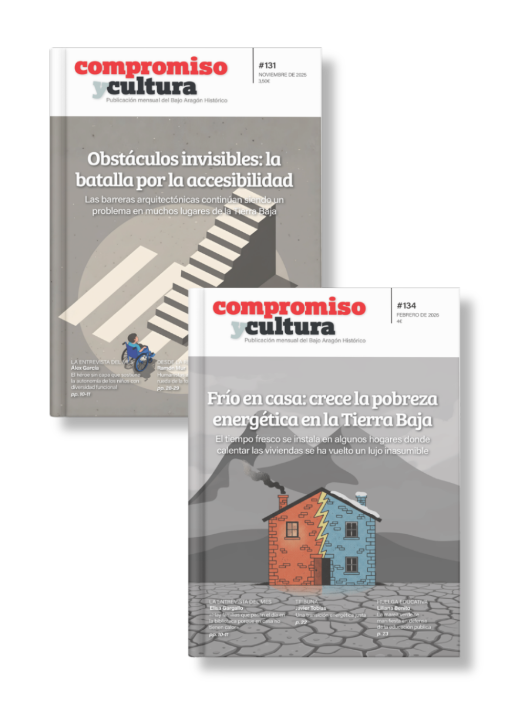 Revistas y libros físicos